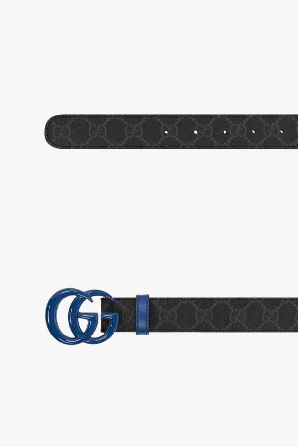 Black Belt with logo Gucci StasanetShops France Declinee dans une ambiance Gucci